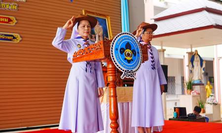 พิธีทบทวนคำปฏิญาณและสวนสนาม พ.ศ. ๒๕๖๙